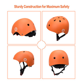 XJD Kids Helmet Sets Orange In Stock USA