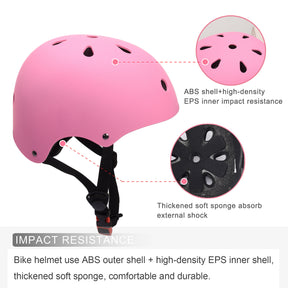 XJD Kids Helmet Sets In Pink In Stock USA
