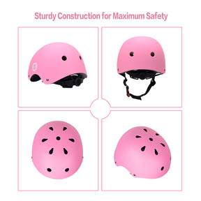 XJD Kids Helmet Sets In Pink In Stock USA