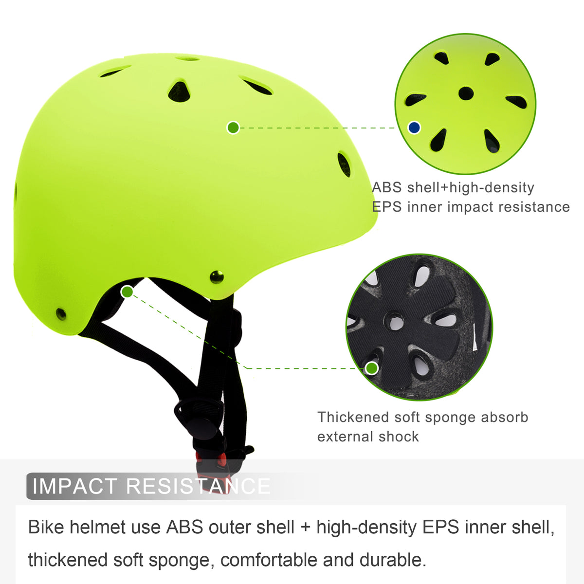 XJD Kids Helmet Sets Yellow Green In Stock USA