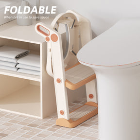 XJD Kids Toilet Training Seat with Step Ladder Gold In Stock USA