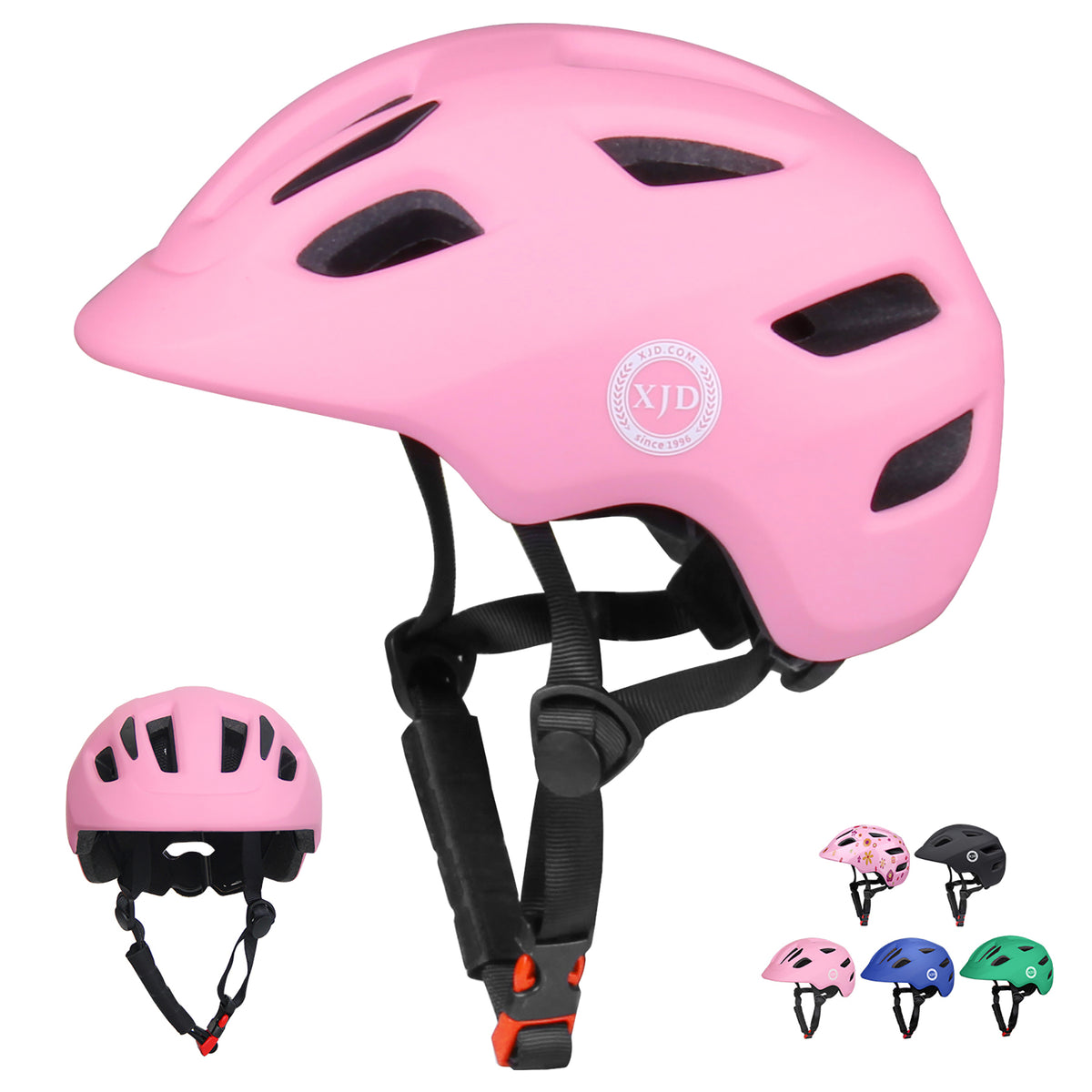 bike helmet with spike XJD Pink Kids' Bike Helmet In Stock USA